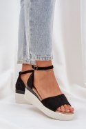 Sandały Model Gillifia JH519P Black - Step in style Step in style