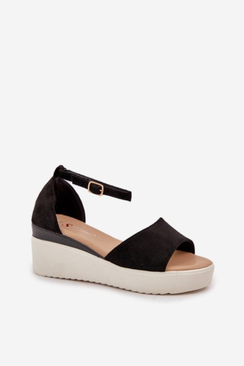 Sandały Model Gillifia JH519P Black - Step in style Step in style Sandały Model Gillifia JH519P Black - Step in style Step in style
