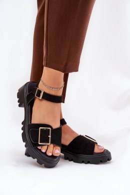 Sandały Model Gofielle 8068 Black - Step in style Step in style