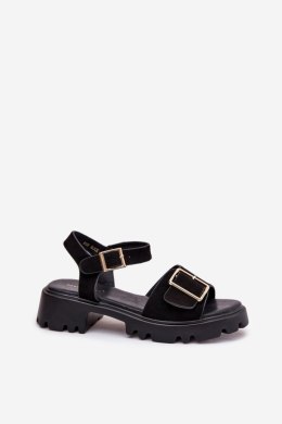 Sandały Model Gofielle 8068 Black - Step in style Step in style