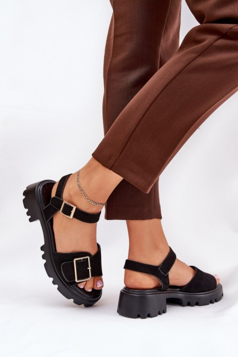 Sandały Model Gofielle 8068 Black - Step in style Step in style Sandały Model Gofielle 8068 Black - Step in style Step in style