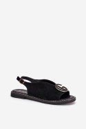 Sandały Model Haliones A8230 Black - Step in style Step in style