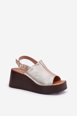 Sandały Model Leaniria RMR24130-8 Gold - Step in style Step in style