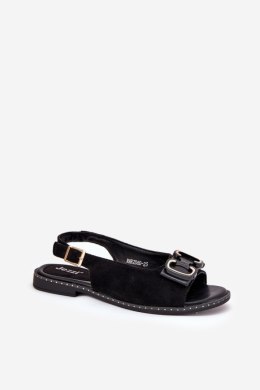 Sandały Model Lilria RMR2060-23 Black - Step in style Step in style