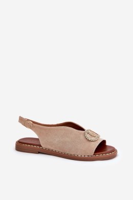 Sandały Model Ralisses A8228 Beige - Step in style Step in style