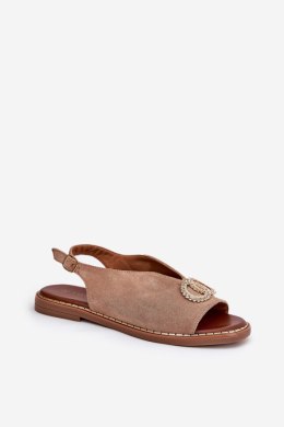 Sandały Model Ralisses A8228 Dark Beige - Step in style Step in style