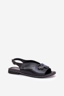 Sandały Model Russona RMR2060-22 Black - Step in style Step in style