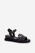 Sandały Model Salianes RMR2267-10 Black - Step in style Step in style Sandały Model Salianes RMR2267-10 Black - Step in style Step in style