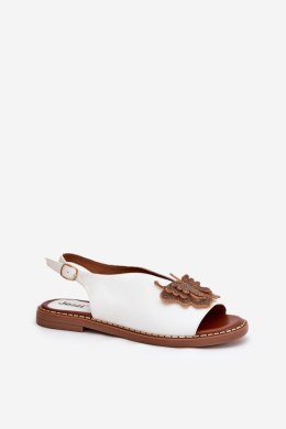 Sandały Model Setorina RMR2266-10 White - Step in style Step in style