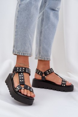 Sandały Model Tatellia Al19 Black - Step in style Step in style