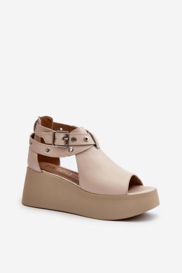 Sandały Model Zazoo 1732 Beige - Step in style Step in style