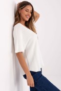 Sweter Damski Model MO-SW-0702.36 Ecru - Italy Moda Italy Moda