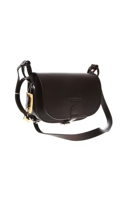 Torebka listonoszka skóra Vintage P26 Black - Verosoft Verosoft