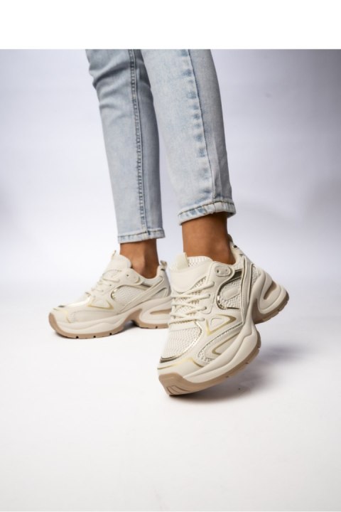Damskie Sneakersy ASTORIA BEIGE - Inello Inello Damskie Sneakersy ASTORIA BEIGE - Inello Inello