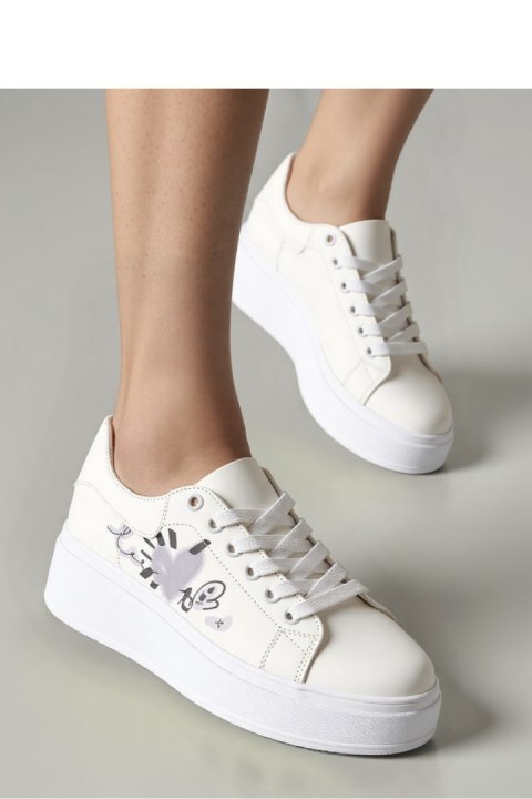 Damskie Sneakersy LUMIX ? White - Inello Inello Damskie Sneakersy LUMIX ? White - Inello Inello
