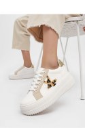 Damskie Sneakersy NOVAX ? Beige - Inello Inello Damskie Sneakersy NOVAX ? Beige - Inello Inello