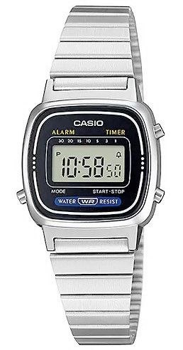 Zegarek Damski CASIO LA670WA-1DF + BOX Zegarek Damski CASIO LA670WA-1DF + BOX