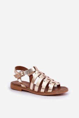 Sandały Model Zazoo 3686 Gold - Step in style Step in style
