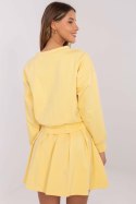 Spódnica Komplet Model MI-KMPL-M6158.92 Yellow - Italy Moda Italy Moda Spódnica Komplet Model MI-KMPL-M6158.92 Yellow - Italy Moda Italy Moda