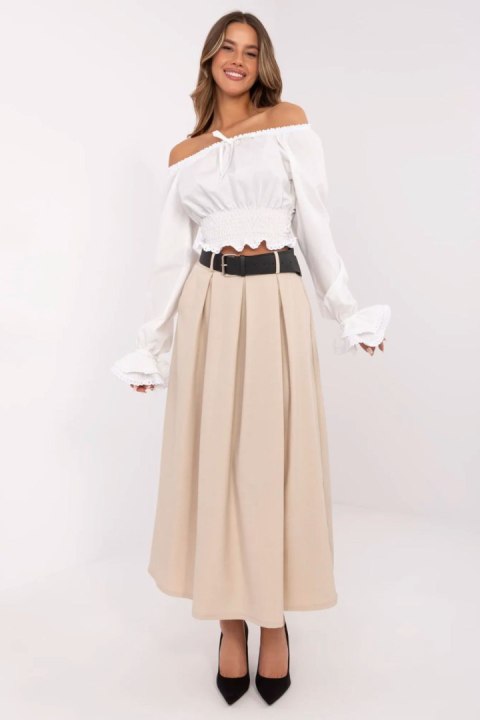 Spódnica Model MI-SD-88653.89 Beige - Italy Moda Italy Moda Spódnica Model MI-SD-88653.89 Beige - Italy Moda Italy Moda