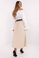 Spódnica Model MI-SD-88653.89 Beige - Italy Moda Italy Moda Spódnica Model MI-SD-88653.89 Beige - Italy Moda Italy Moda