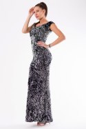 Sukienka Model 18146 Silver - YourNewStyle YourNewStyle Sukienka Model 18146 Silver - YourNewStyle YourNewStyle