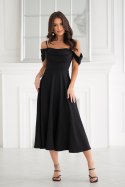 Sukienka Model 325-06 Black - Bicotone Bicotone Sukienka Model 325-06 Black - Bicotone Bicotone