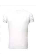 Tshirt Męski Model 17182 White - YourNewStyle YourNewStyle Tshirt Męski Model 17182 White - YourNewStyle YourNewStyle