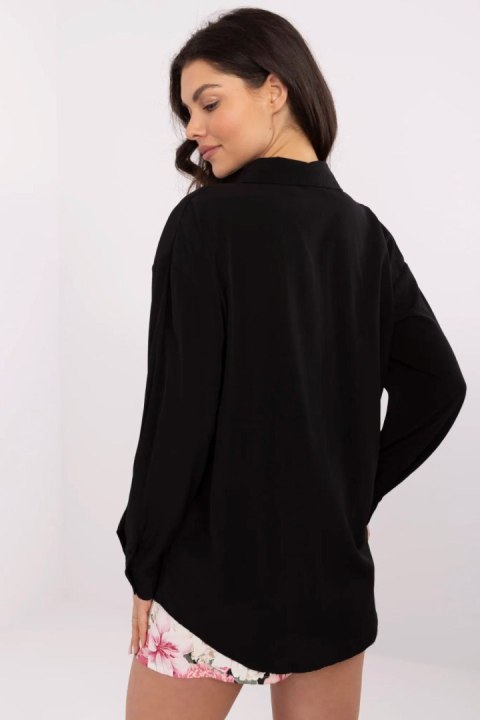 Koszula Damska Model NM-KS-Y0826.69 Black - NM NM Koszula Damska Model NM-KS-Y0826.69 Black - NM NM