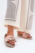 Sandał Klapki Model Lenela M535 Pink - Step in style Step in style Sandał Klapki Model Lenela M535 Pink - Step in style Step in style