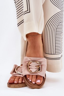 Sandał Klapki Model Nellodra M578 Pink - Step in style Step in style
