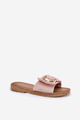 Sandał Klapki Model Nellodra M578 Pink - Step in style Step in style