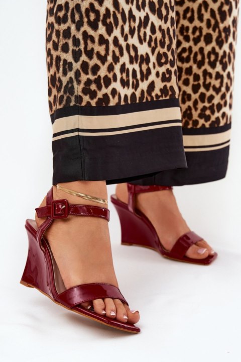 Sandały Model Vliraya BD120 Bordo - Step in style Step in style Sandały Model Vliraya BD120 Bordo - Step in style Step in style