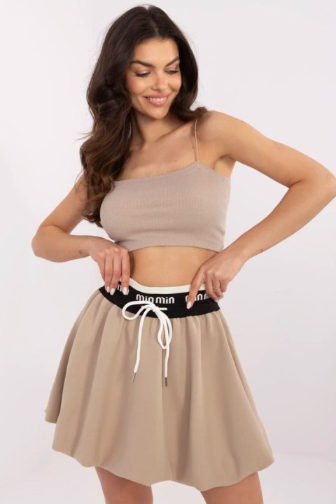 Spódnica Model MI-SD-618371.69P Dark Beige - Italy Moda Italy Moda Spódnica Model MI-SD-618371.69P Dark Beige - Italy Moda Italy Moda