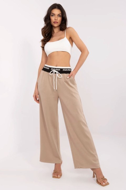 Spodnie Dresowe Model MI-SP-617961.89 Dark Beige - Italy Moda Italy Moda Spodnie Dresowe Model MI-SP-617961.89 Dark Beige - Italy Moda Italy Moda