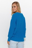 Sweter Damski Model S140 Blue - Makadamia Makadamia