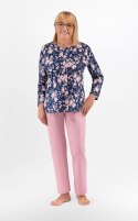 PIŻAMA DAMSKA MARIA III 202 DR R.3XL-4XL PIŻAMA DAMSKA MARIA III 202 DR R.3XL-4XL