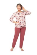PIŻAMA DAMSKA MARIA III 202 DR R.3XL-4XL PIŻAMA DAMSKA MARIA III 202 DR R.3XL-4XL