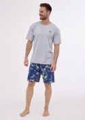 PIŻAMA MĘSKA 326/272 DINOSAUR 2 KR R.3XL-5XL PIŻAMA MĘSKA 326/272 DINOSAUR 2 KR R.3XL-5XL