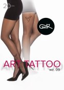 RAJSTOPY ART TATTOO WZ.09 20 DEN