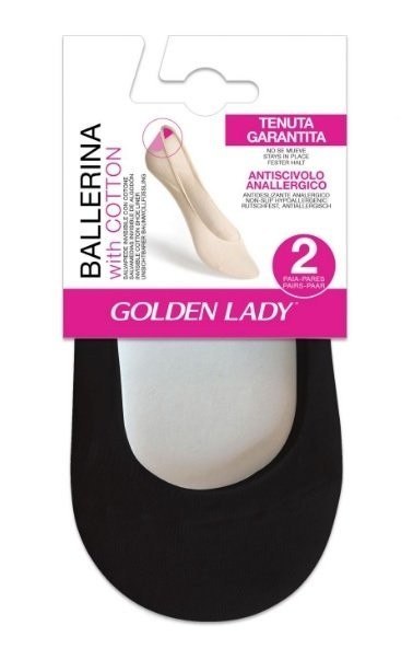 STOPKI BALLERINA BAWEŁNA 6P 2 PARY STOPKI BALLERINA BAWEŁNA 6P 2 PARY