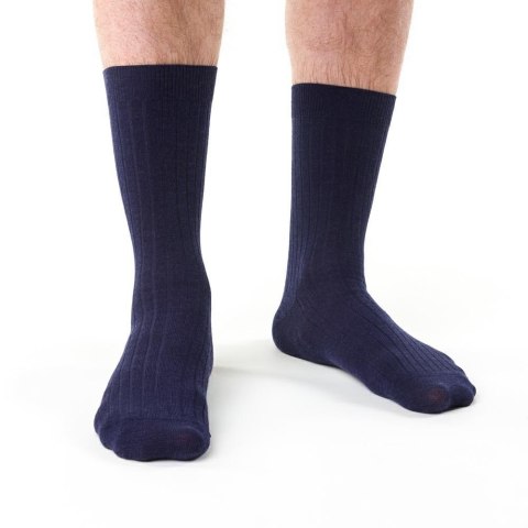 SKARPETY BEZUCISKOWE W PRĄŻEK MERINO WOOL 130 SKARPETY BEZUCISKOWE W PRĄŻEK MERINO WOOL 130