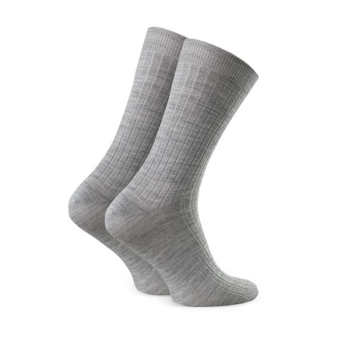 SKARPETY BEZUCISKOWE W PRĄŻEK MERINO WOOL 130 SKARPETY BEZUCISKOWE W PRĄŻEK MERINO WOOL 130