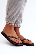 Sandał Japonki Model 4FMM00FFLIF018-21S Black - Step in style Step in style