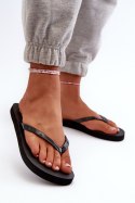 Sandał Japonki Model 4FMM00FFLIF018-21S Black - Step in style Step in style