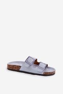 Sandał Klapki Model Sercele THS-141 Blue - Step in style Step in style Sandał Klapki Model Sercele THS-141 Blue - Step in style Step in style
