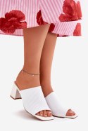 Sandał Klapki Model Wenilan FY35-1 White - Step in style Step in style
