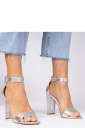 Sandały Model Miledia H8-296 Silver - PRIMO PRIMO