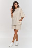 Spodnie Komplet Model M870 Light Beige - Makadamia Makadamia Spodnie Komplet Model M870 Light Beige - Makadamia Makadamia