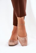Baleriny Model Vinceza 17377 Beige - Step in style Step in style